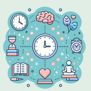 ภาพแสดงแนวคิดเกี่ยวกับเวลาและการคิดสร้างสรรค์