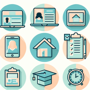 ไอคอนแสดงการศึกษาและการจัดการข้อมูล