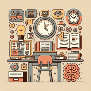 โต๊ะทำงานที่มีอุปกรณ์การเรียนรู้