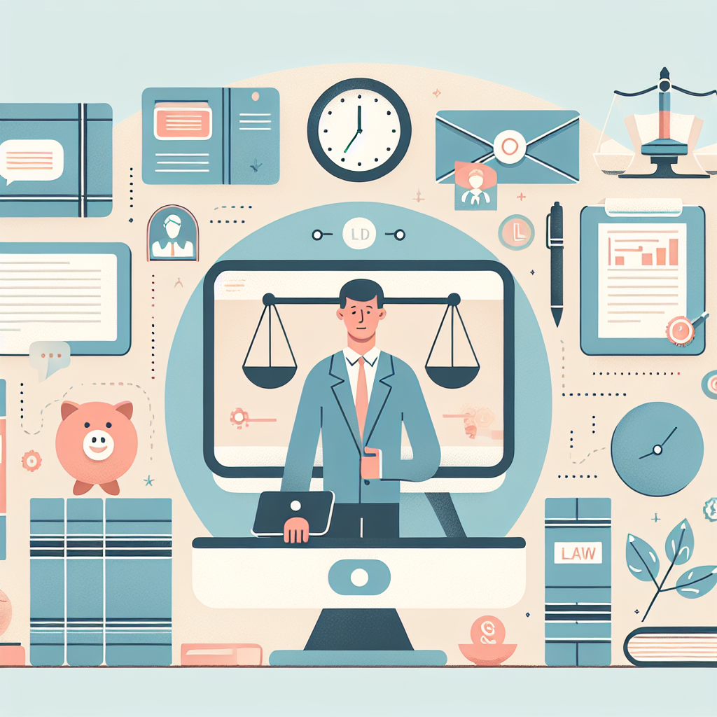 บุคคลด้านกฎหมายพร้อมอุปกรณ์ดิจิทัล