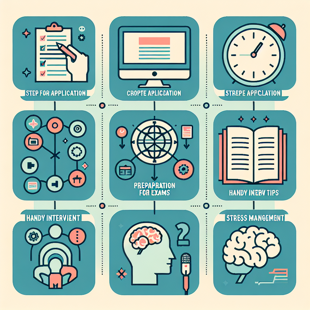 ขั้นตอนการสมัครและการเตรียมสอบ