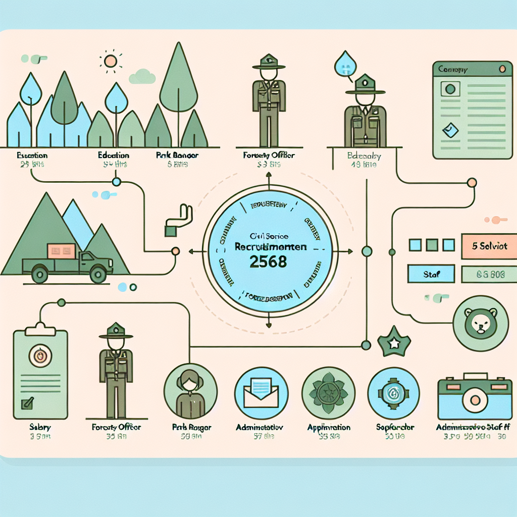 ข้อมูลการสรรหาข้าราชการปี 2568
