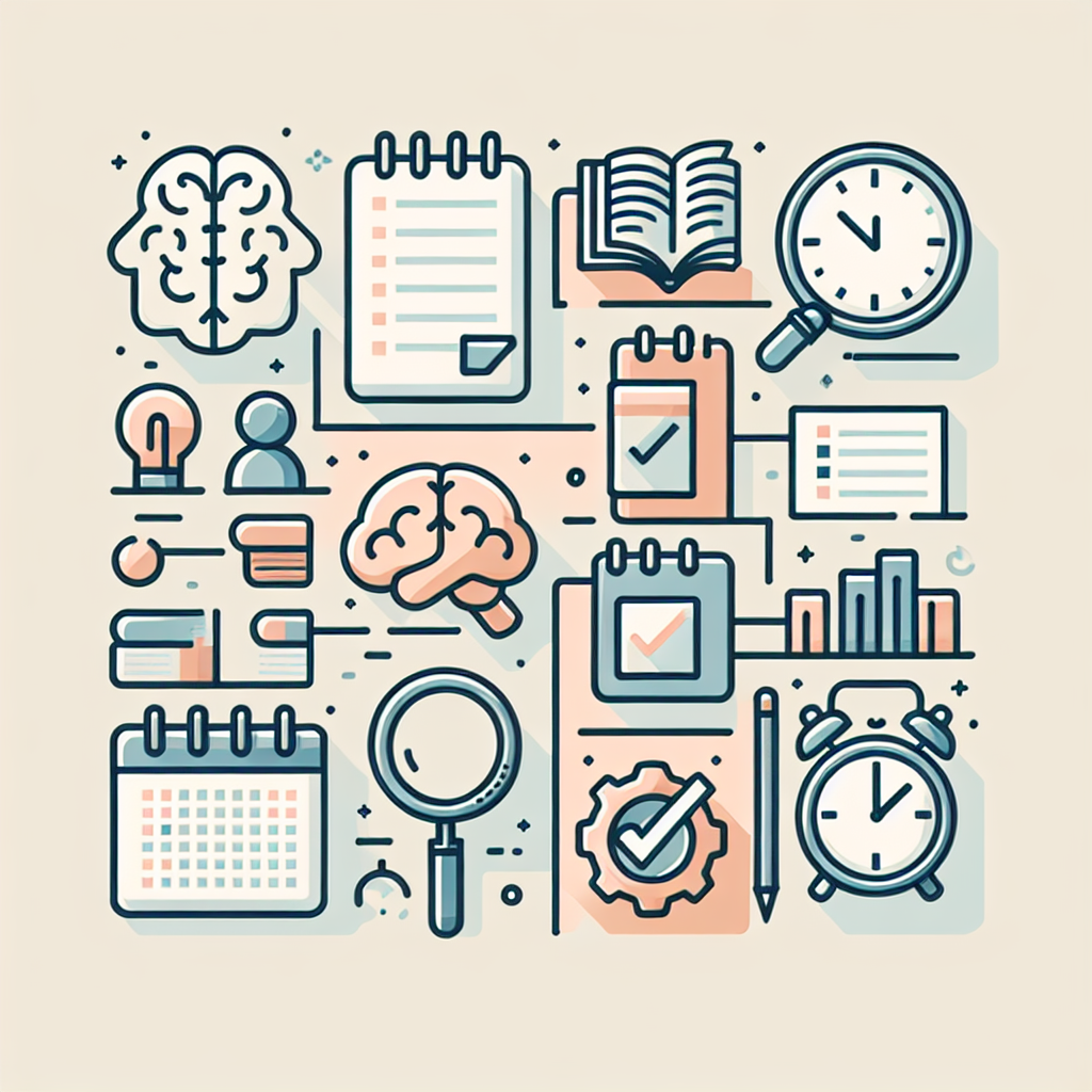 ไอคอนที่เกี่ยวกับการคิดและการวางแผน