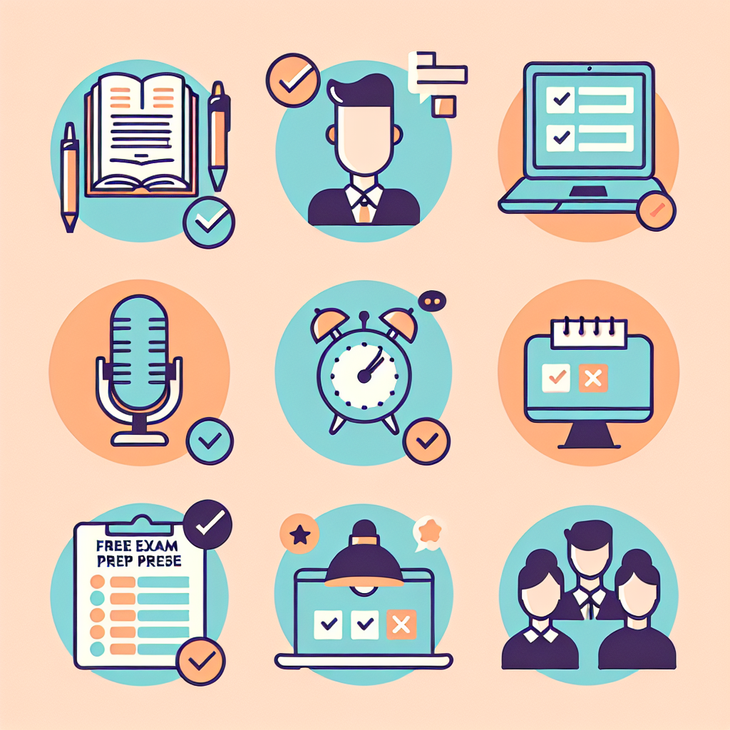 ไอคอนการเตรียมสอบและการเรียนรู้