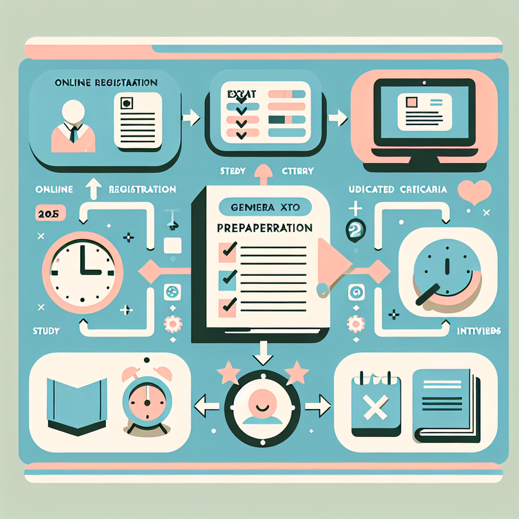 แผนภาพแสดงขั้นตอนการลงทะเบียนออนไลน์