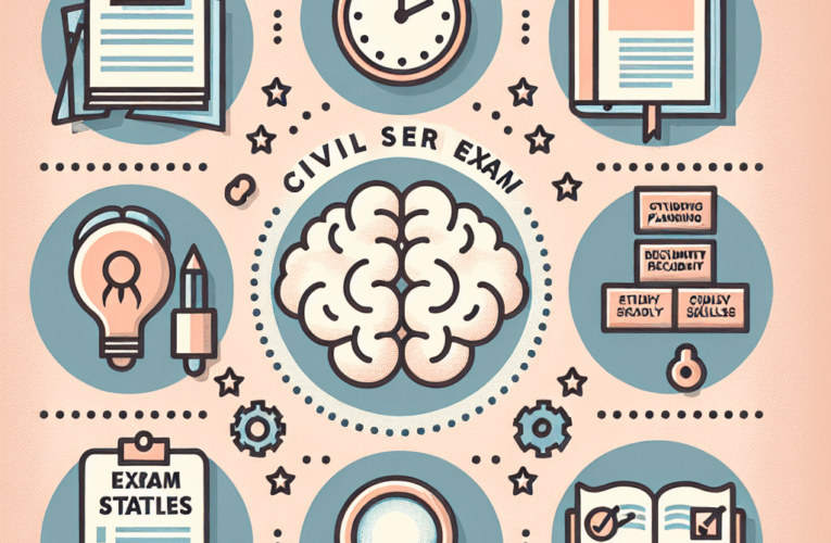 แนวทางเตรียมสอบราชการ 2568 สำหรับมือใหม่