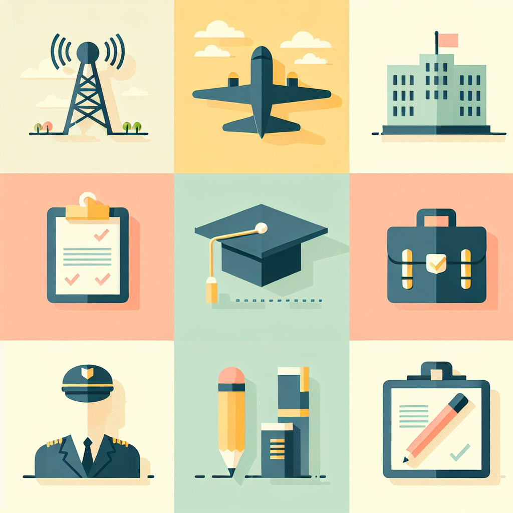 สัญลักษณ์การศึกษาและอาชีพต่างๆ