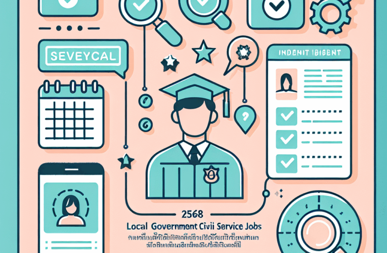 อัปเดตเกณฑ์สอบราชการ 2568 พร้อมเทคนิคสมัคร