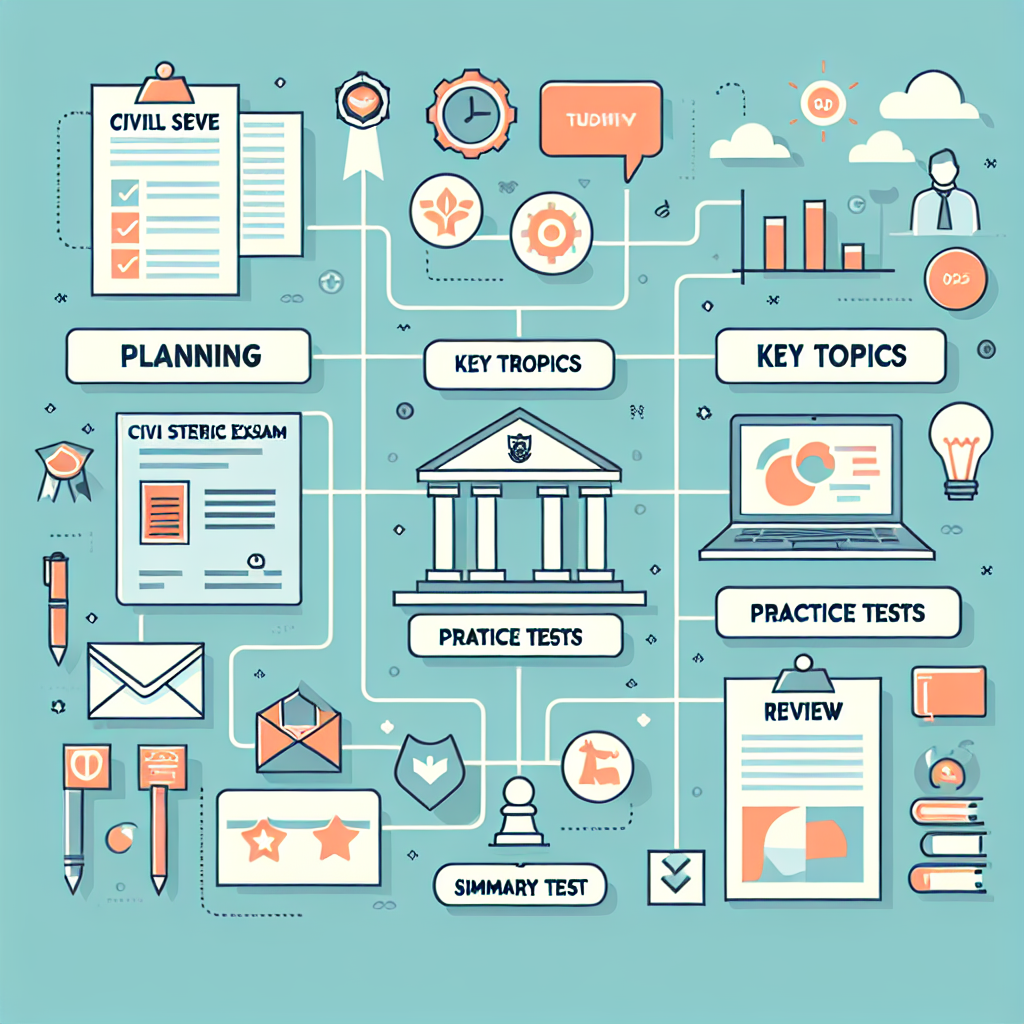 แผนที่การศึกษาสำหรับการสอบข้าราชการ