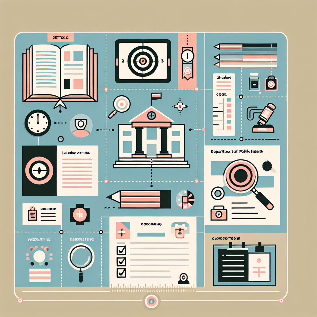 ภาพแสดงสัญลักษณ์การศึกษาและสุขภาพ