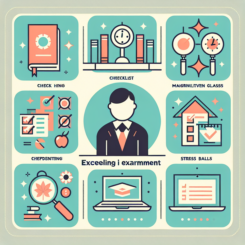 ภาพแผนภาพการศึกษาและการสอบ