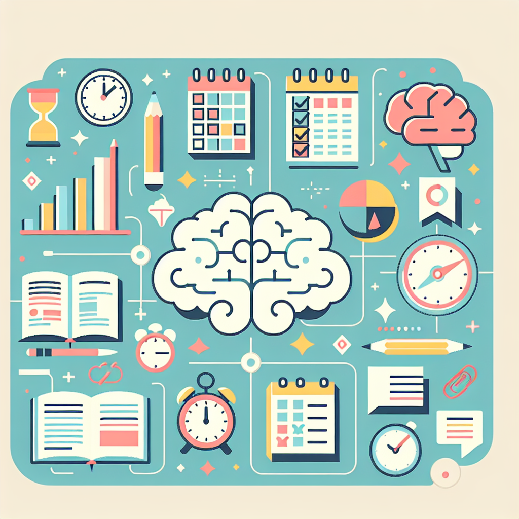 อิลลูสเตรชันเกี่ยวกับการจัดระเบียบความคิด