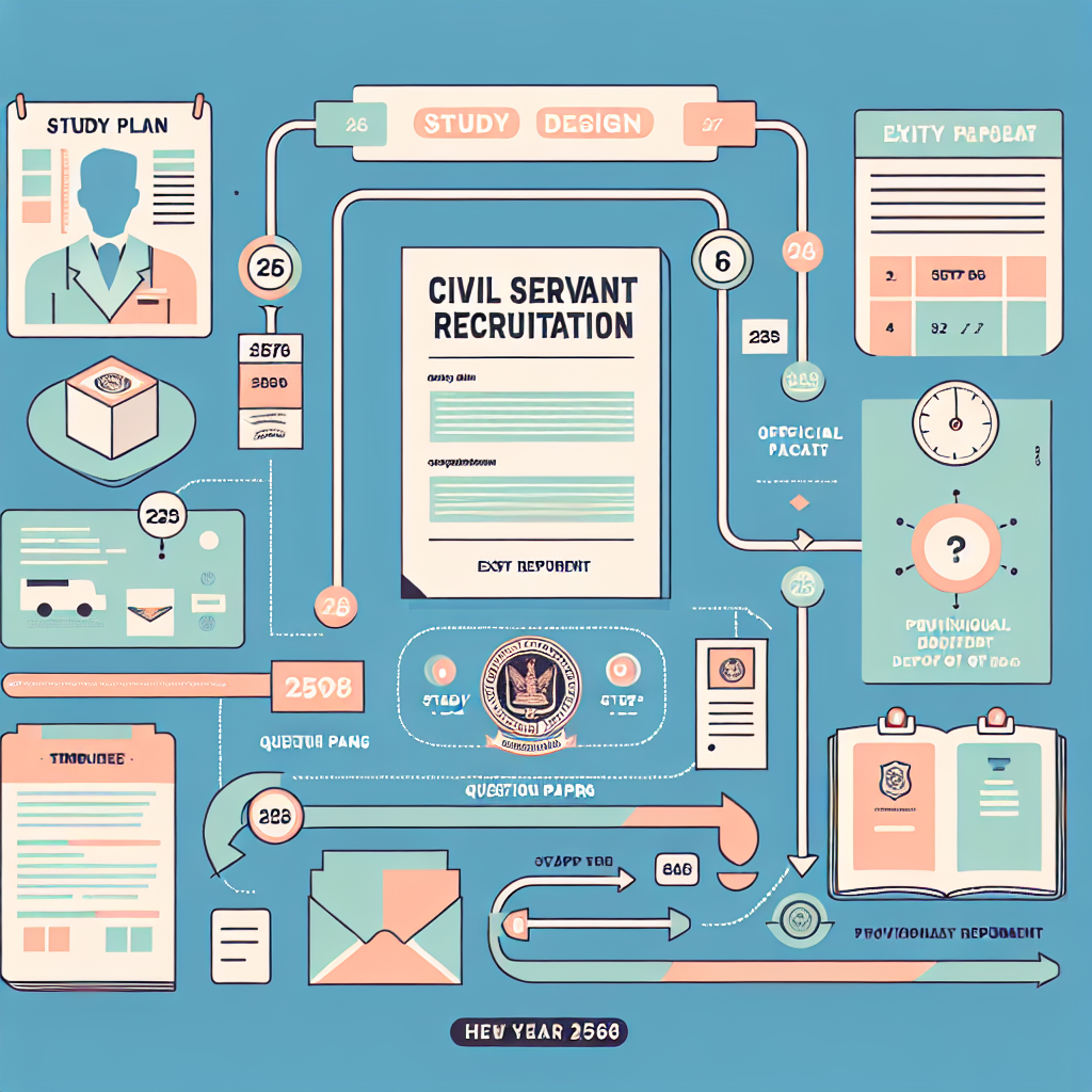 แผนการสรรหาข้าราชการและการออกเอกสาร