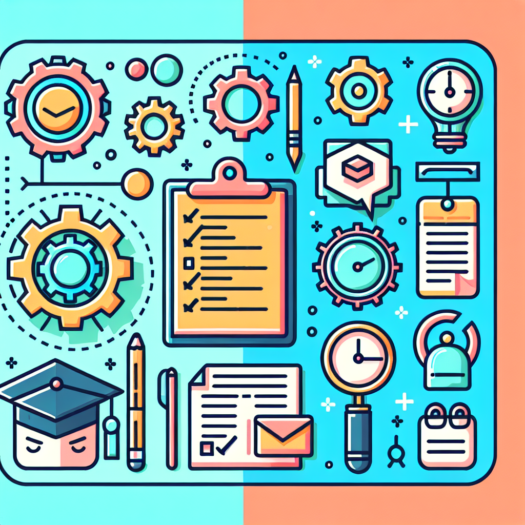 ไอคอนการศึกษาและการจัดการงาน