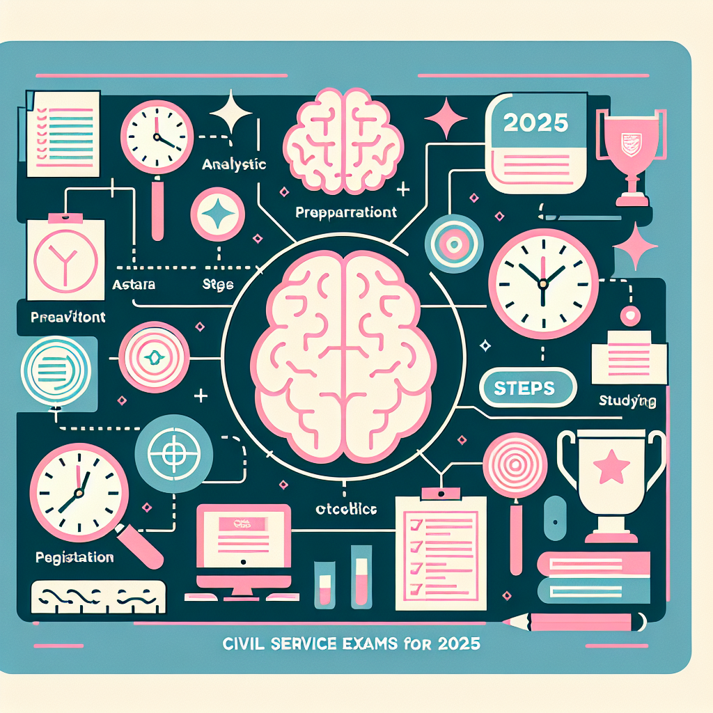 ภาพแผนภาพการเตรียมสอบราชการปี 2025