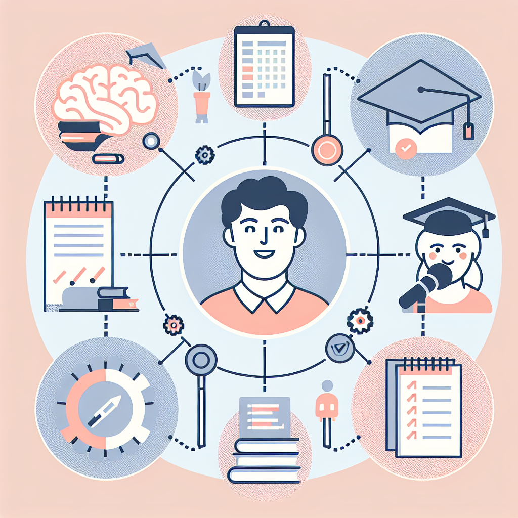 แผนภาพแสดงการพัฒนาและการศึกษา