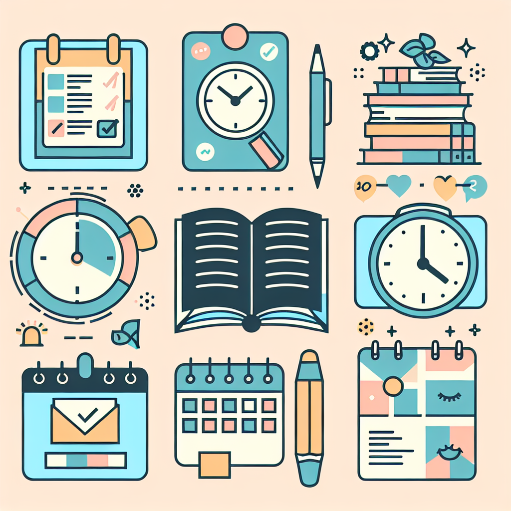 สัญลักษณ์การจัดการเวลาและการศึกษาที่หลากหลาย