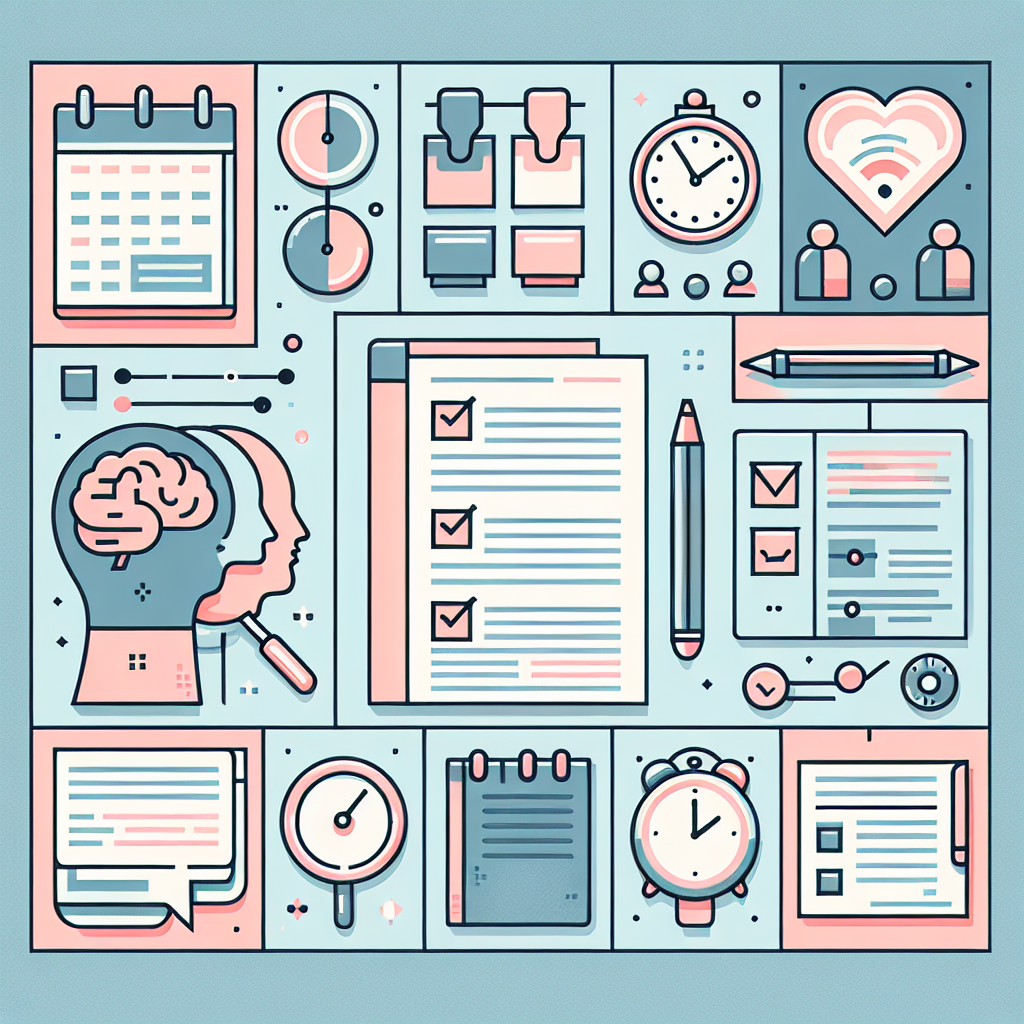 อุปกรณ์การทำงานและการจัดการเวลา