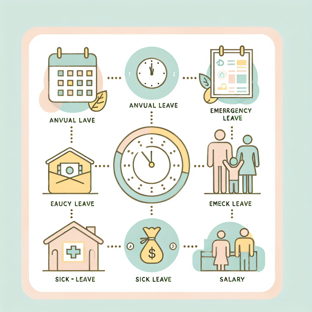 ประเภทการลามของพนักงานและเงินเดือน