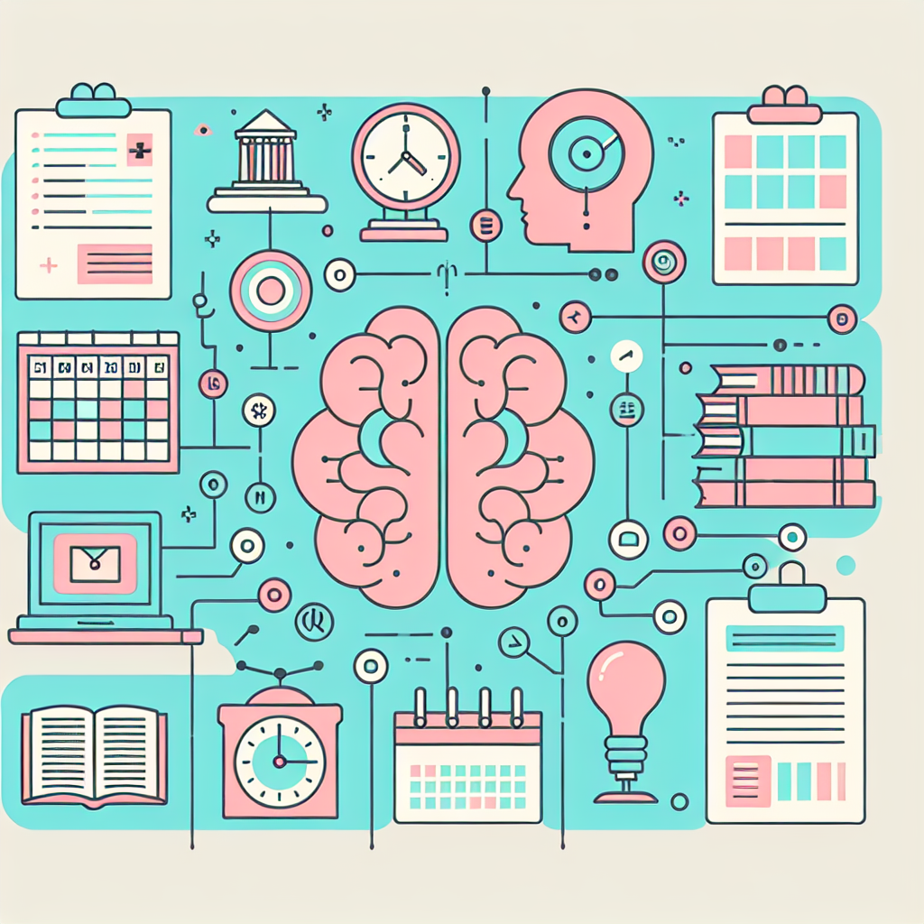 ภาพสมองและสัญลักษณ์ความรู้ต่างๆ