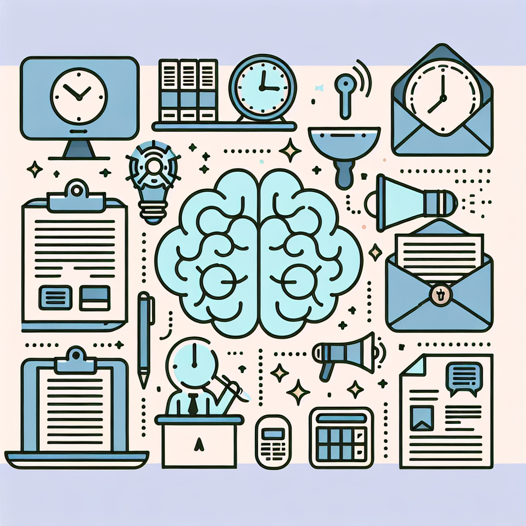 สัญลักษณ์เกี่ยวกับการทำงานและการจัดการเวลา