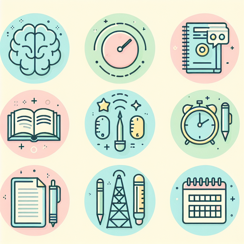 สัญลักษณ์ศึกษาและการจัดการเวลา