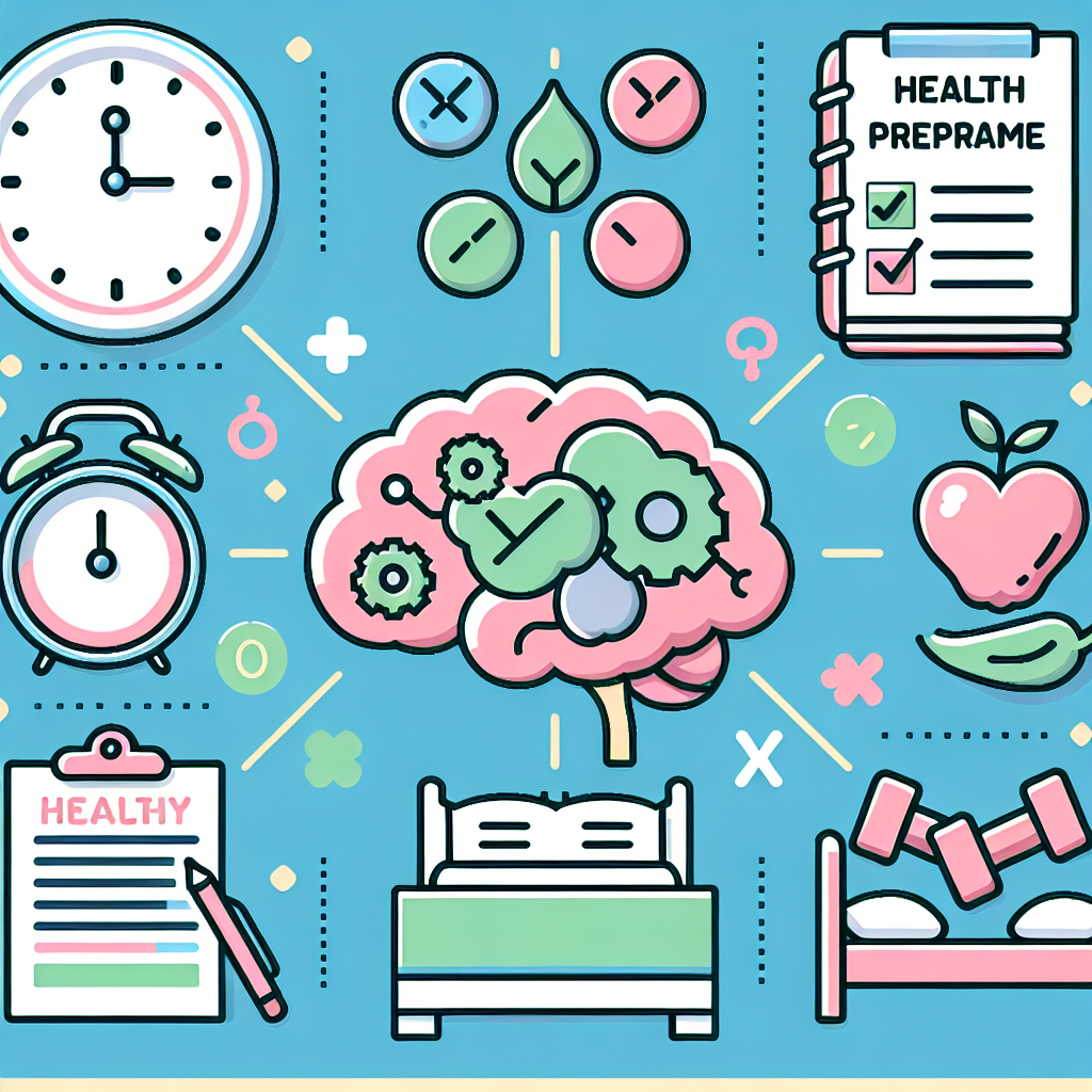 ภาพกราฟิกเกี่ยวกับสุขภาพและการเตรียมตัว